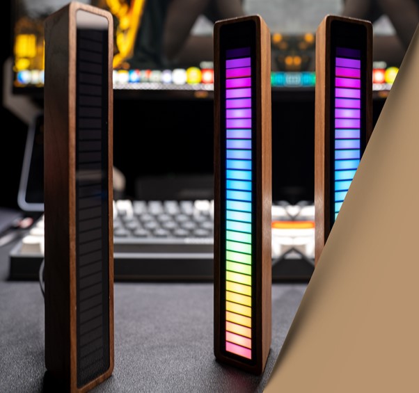 Suquila Walnut Music Reactive RGB LED Light™