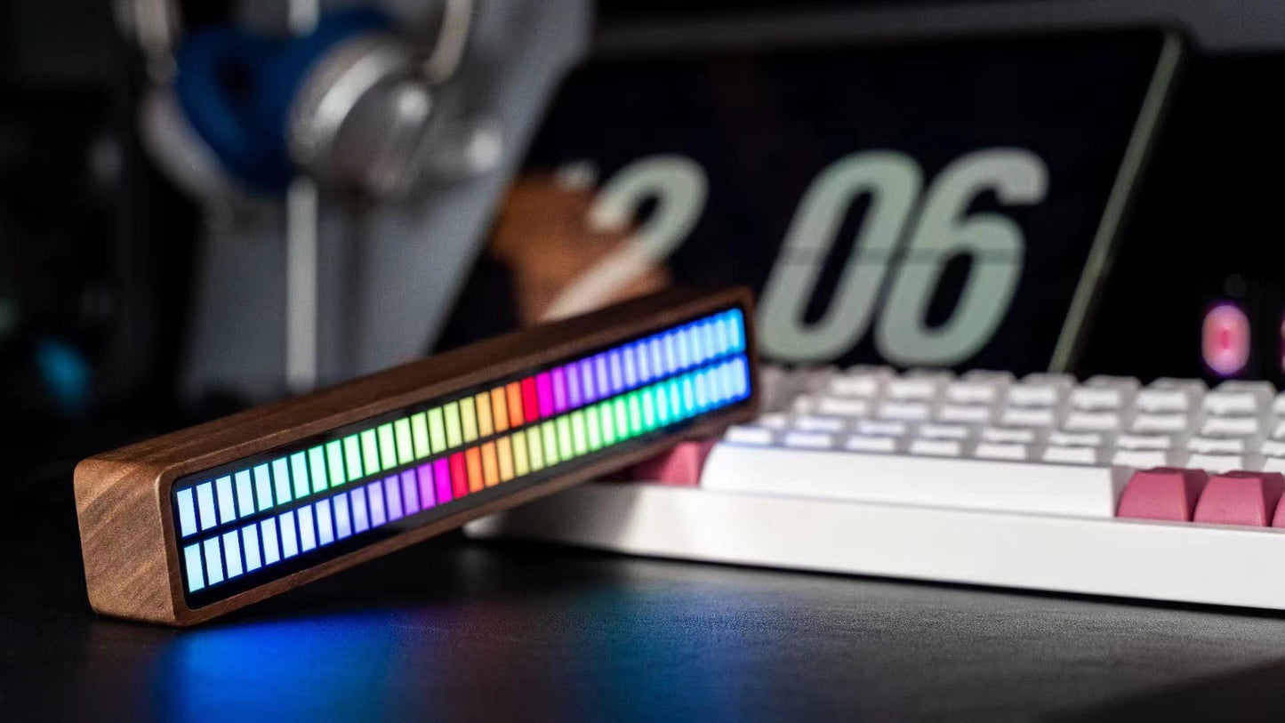 Suquila Walnut Music Reactive RGB LED Light™