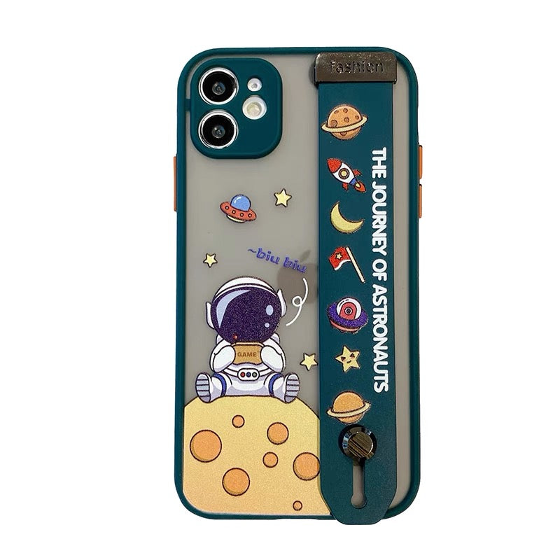 Suquila Space Astronaut Wrist Band Bracket iPhone Case™