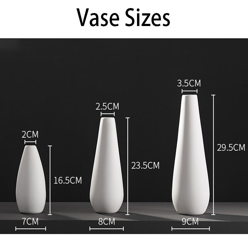 Suquila White Ceramic Vase™