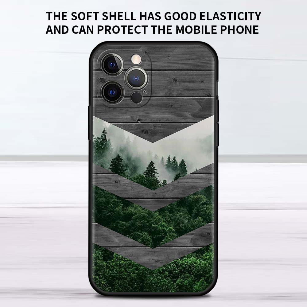 Suquila Forest Geometry Wood Nature iPhone Case™