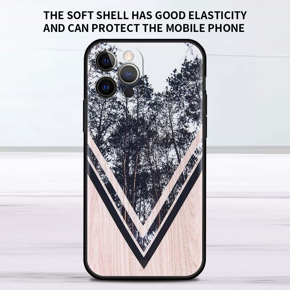 Suquila Forest Geometry Wood Nature iPhone Case™