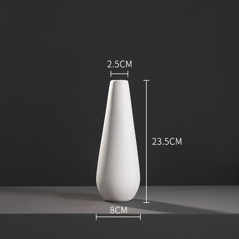 Suquila White Ceramic Vase™