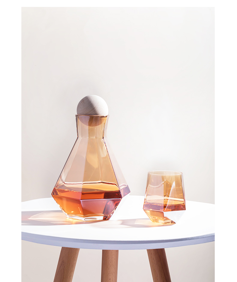 Suquila Water Pots Glass Carafe Set with Wood Lid™